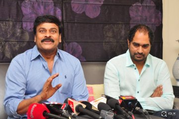 Chiranjeevi Press Meet About Kanche